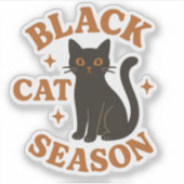 黒猫シーズン シール (正面)