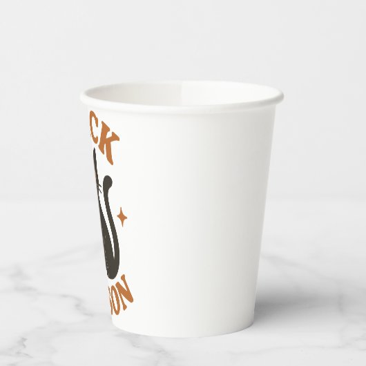 黒猫シーズン 紙コップ (左)