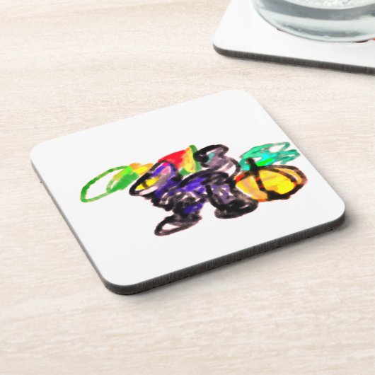 黒猫ジョイ秋 コースター (左側)