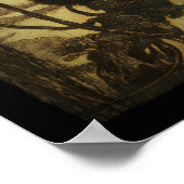 黒猫スコウリング ポスター (角)