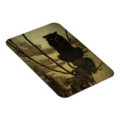 黒猫スコウリング マグネット (右側)