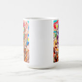 黒猫スタイル コーヒーマグカップ (中央)