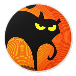 黒猫セラミックプル セラミックノブ