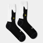 黒猫ソックス 猫好きへのギフト - 豊富なカラーバリエーション ソックス (右)