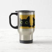黒猫ターマルマグ トラベルマグ (左)