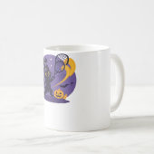 黒猫テニス必須Tシャツ コーヒーマグカップ (正面右)