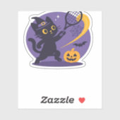 黒猫テニス必須Tシャツ シール (シート)