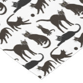 黒猫テーブルランナー ショートテーブルランナー (コーナー)