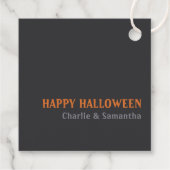 黒猫トラウバドール幸運CC1156ハロウィーン フェイバータグ (裏面)