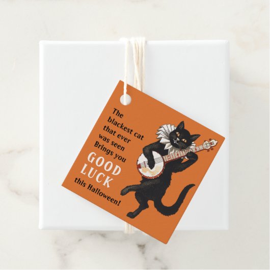 黒猫トラウバドール幸運CC1156ハロウィーン フェイバータグ (インサイチュ)