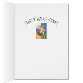 黒猫ネコと魔女グリーティングカードバース (内側 (右))