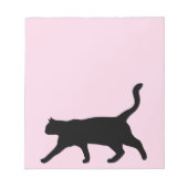 黒猫ノートパッド ノートパッド (正面)