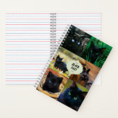 黒猫ノート ノートブック (内側)