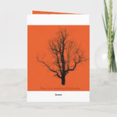 黒猫ハロウィン カード (裏面)