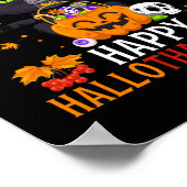 黒猫ハロウィーンとメリークリスマス ポスター (角)