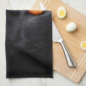 黒猫ハロウィーンキッチンタオル キッチンタオル (四つ折り)