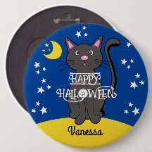 黒猫ハロウィーンスタームーンキュートなキッズ