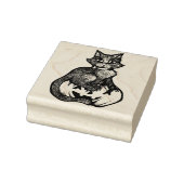 黒猫ハロウィーンハロウィーンのカボチャのちょうちん ラバースタンプ (スタンプ)