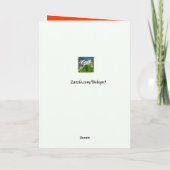 黒猫ハロウィーン カード (裏面)