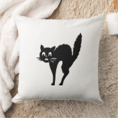 黒猫ハロウィーン クッション (ブランケット)