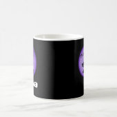 黒猫ハロウィーン コーヒーマグカップ (中央)