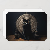 黒猫ハロウィーン シーズンカード (正面/裏面)