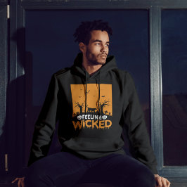 黒猫ハロウィーン パーカ