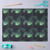 黒猫ハロウィーン 薄葉紙 (クラフト)