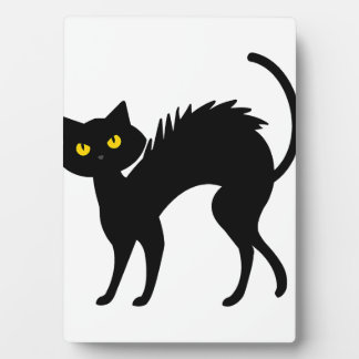 黒猫ハロウィーン – Black Cats Tシャツ フォトプラーク