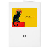 黒猫ハローウィンパーティモノグラム (裏面)