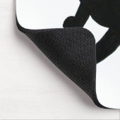 黒猫ハローウィンパーティ マウスパッド (コーナー)