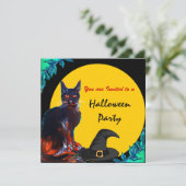 黒猫ハローウィンパーティ、黄 招待状 (スタンド正面)