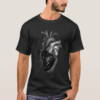 黒猫ハート 愛してる こんにちはで私を虜に Tシャツ
