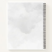 黒猫バイザマジカル満月 ノートブック (裏面)