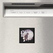 黒猫バイザマジカル満月 マグネット (インサイチュ (食洗機))