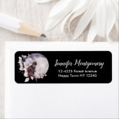 黒猫バイザマジカル満月 ラベル (インサイチュ)