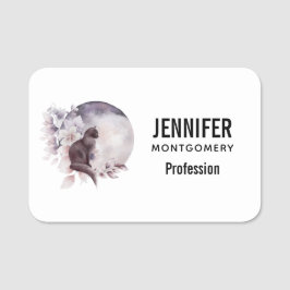 黒猫バイザマジカル満月 名札