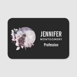 黒猫バイザマジカル満月 名札