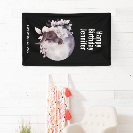 黒猫バイザマジカル満月 横断幕 (インサイチュ)