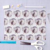 黒猫バイザマジカル満月 薄葉紙 (クラフト)