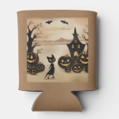 黒猫バイザマ幽霊のよく出るナー 缶クーラー (裏面)