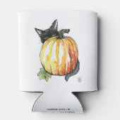 黒猫バックパンプキンクーラーボックス 缶クーラー (裏面)