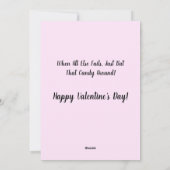 黒猫バレンタインのカード シーズンカード (裏面)