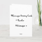 黒猫バレンタインデー シーズンカード (裏面)