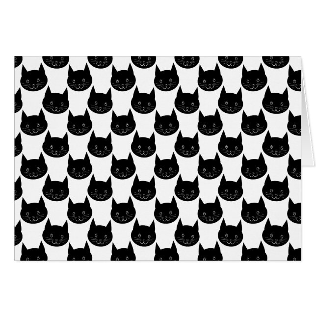 黒猫パターン (正面横)