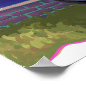 黒猫パーソナライズされた部屋ポスター ポスター (角)