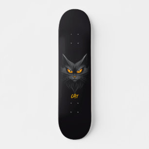 黒猫パーソナライズされた スケートボード