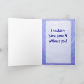 黒猫パーティーセンター サンキューカード (内部)