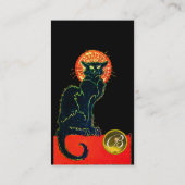 黒猫パーティーモノグラム 名刺 (裏面)