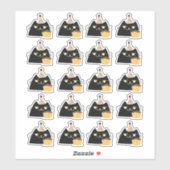 黒猫パーティー シール (シート)